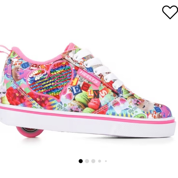 Heelys Other - Girls Heelys Little Kid (Sz 8) and Big Kid (Sz 9) Pro 20 Print Sneakers • NWT!